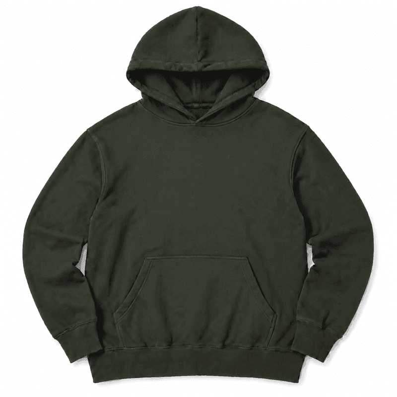 Military Green hoodie