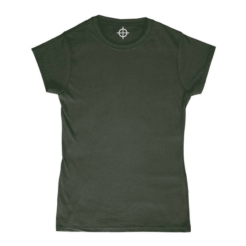 Military Green ladies t-shirt