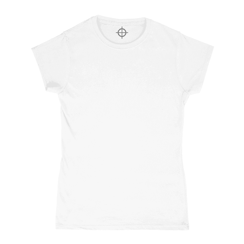 White ladies t-shirt