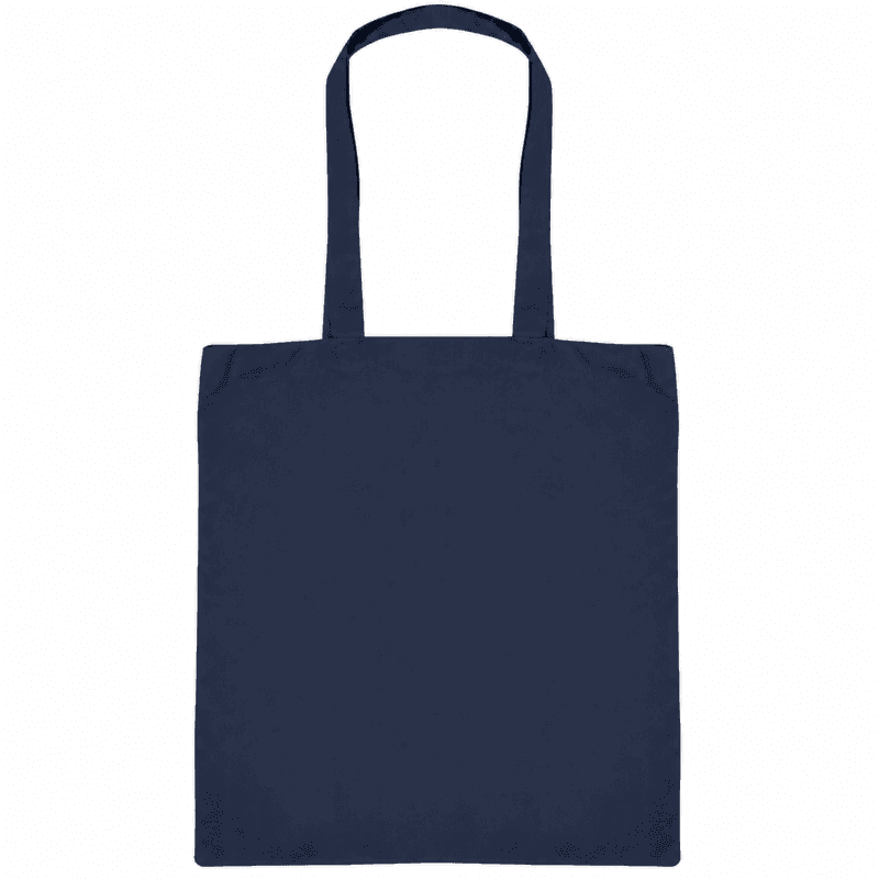 Navy tote bag