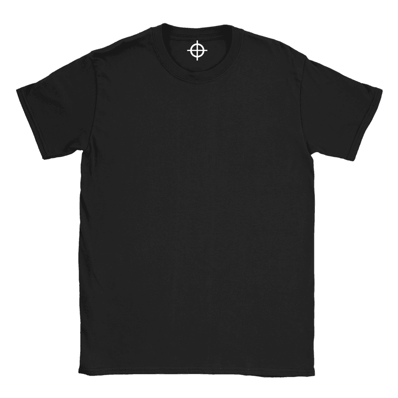 T-shirt blank garment, printed on demand in the UK
